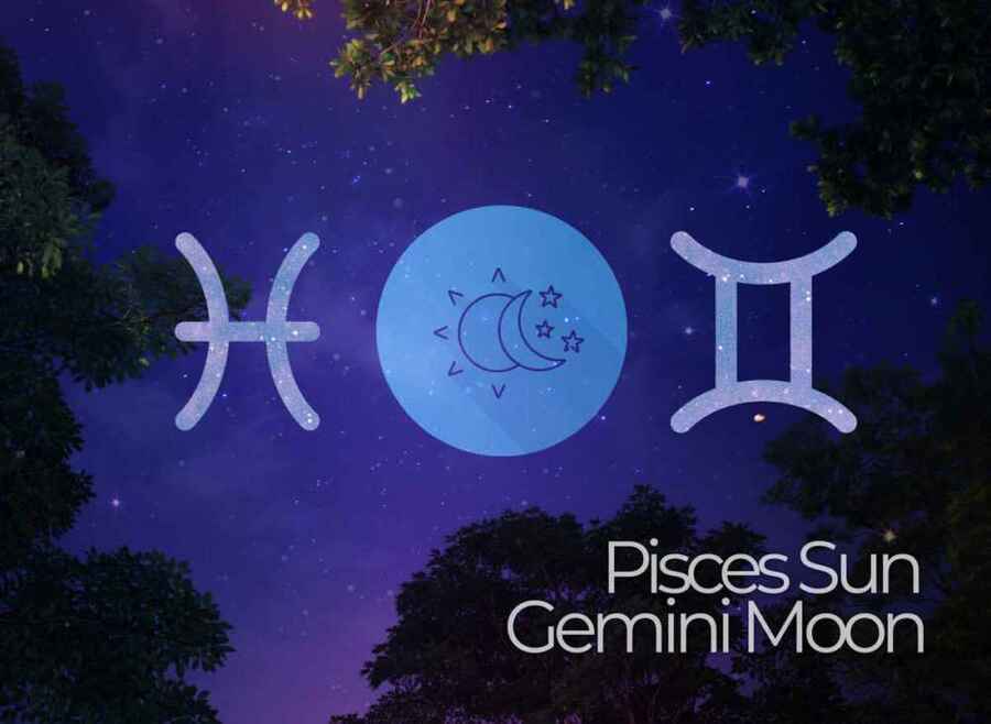 Pisces Sun Gemini Moon