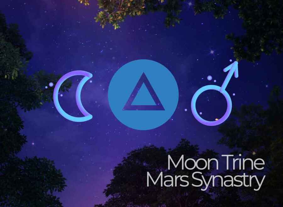 Moon Trine Mars Synastry.
