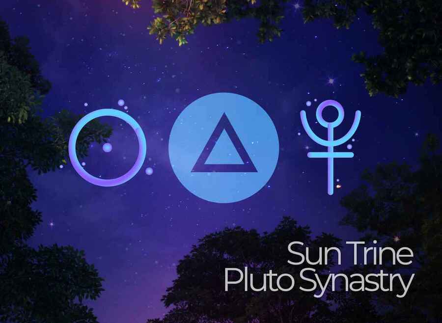 Sun Trine Pluto Synastry – A Union of Opposite Personalities