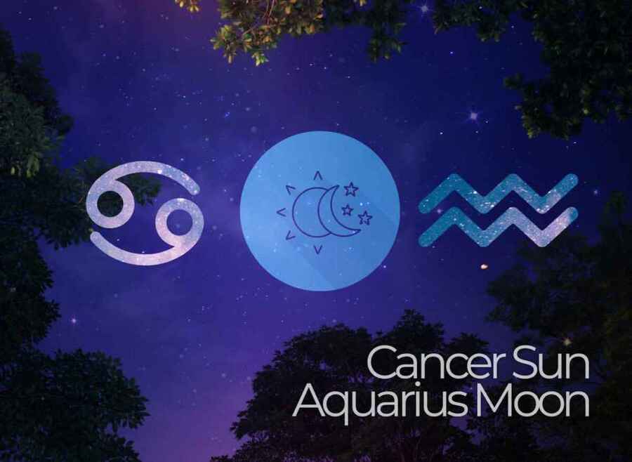 Cancer Sun Aquarius Moon