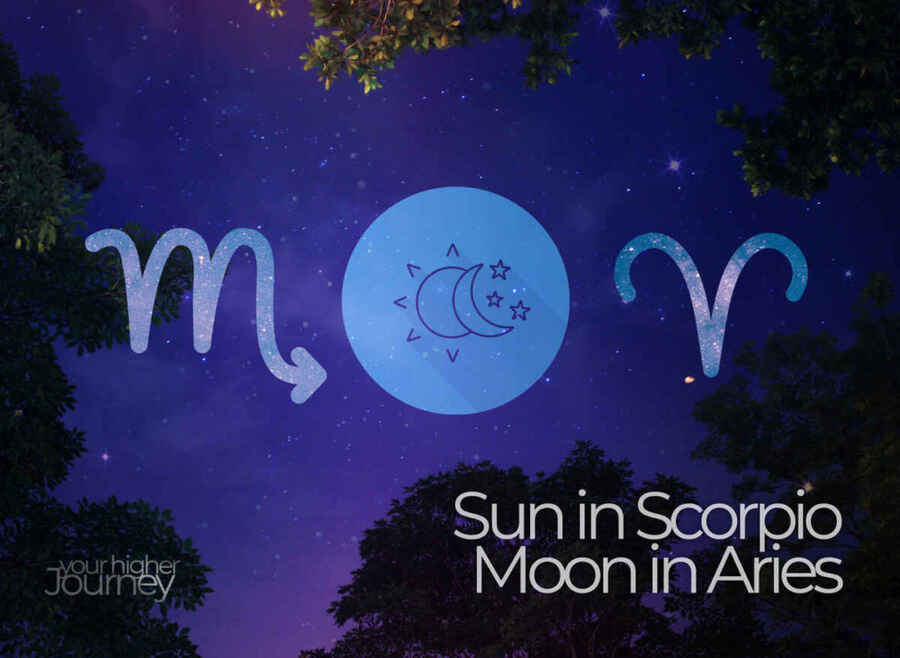 Sun in Scorpio Moon in Aries