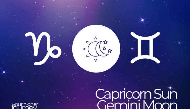 Capricorn Sun Gemini Moon