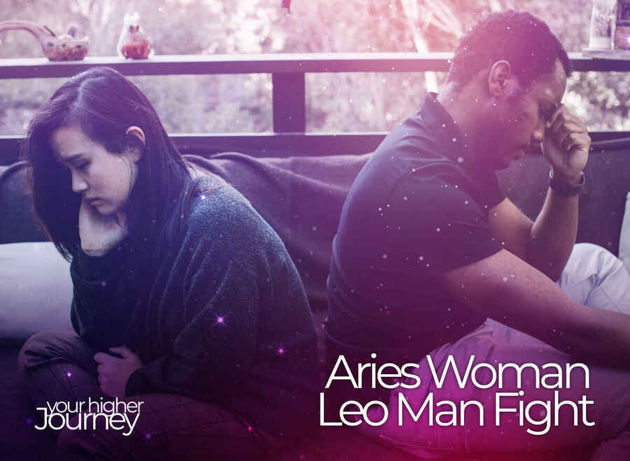 Aries Woman Leo Man Fight
