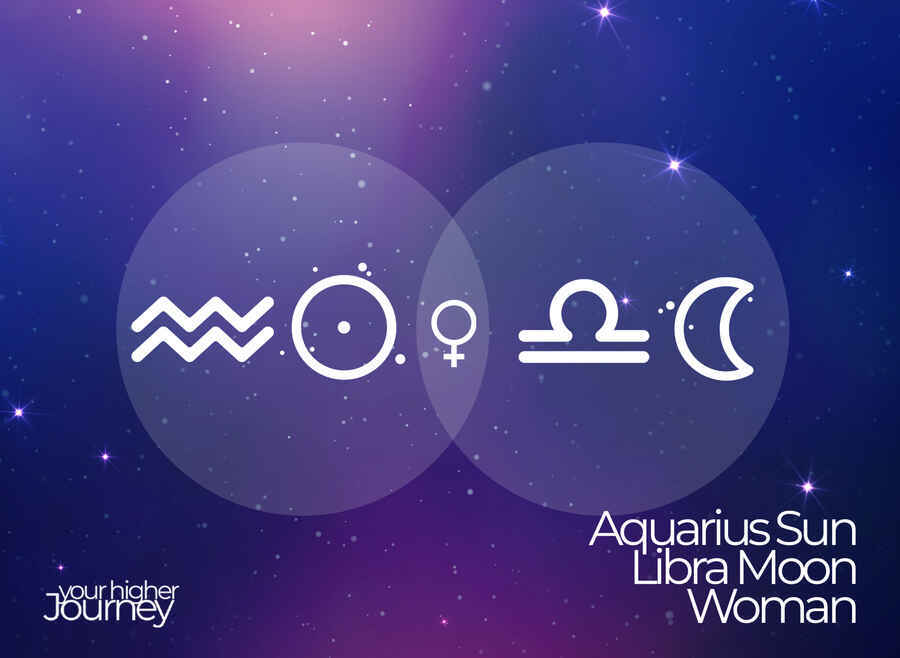 Aquarius Sun Libra Moon Woman