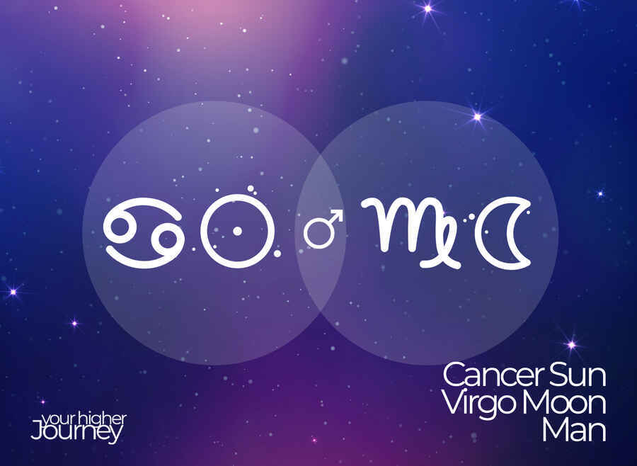 Cancer Sun Virgo Moon Man