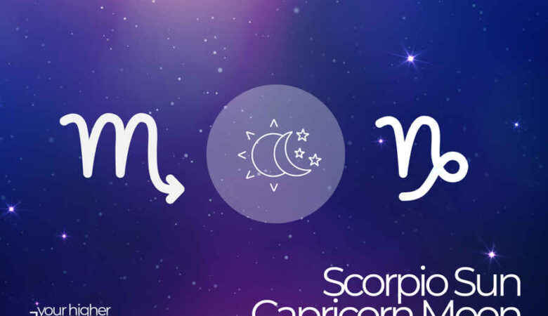 Scorpio Sun Capricorn Moon