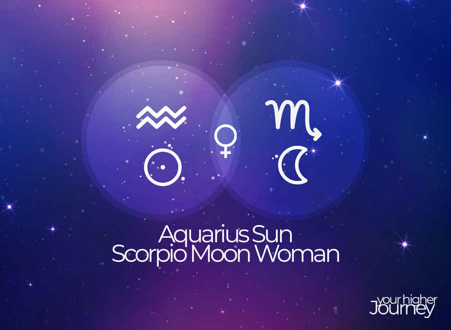 Aquarius Sun Scorpio Moon Woman