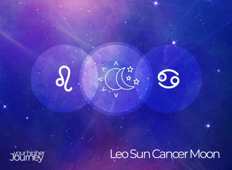 Cancer Sun Sagittarius Moon Leo Rising www.yourhigherjourney.com