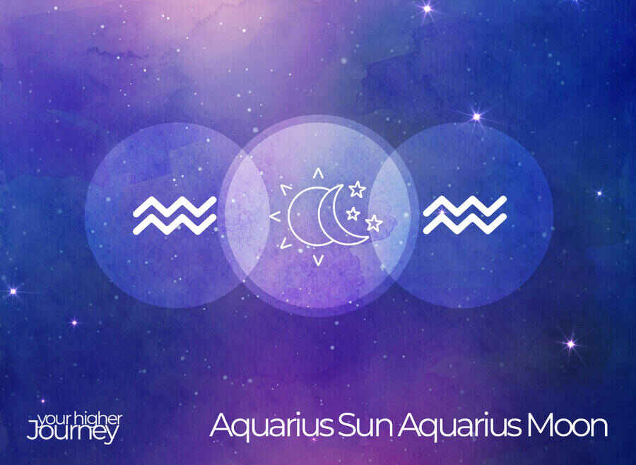 Aquarius Sun Aquarius Moon