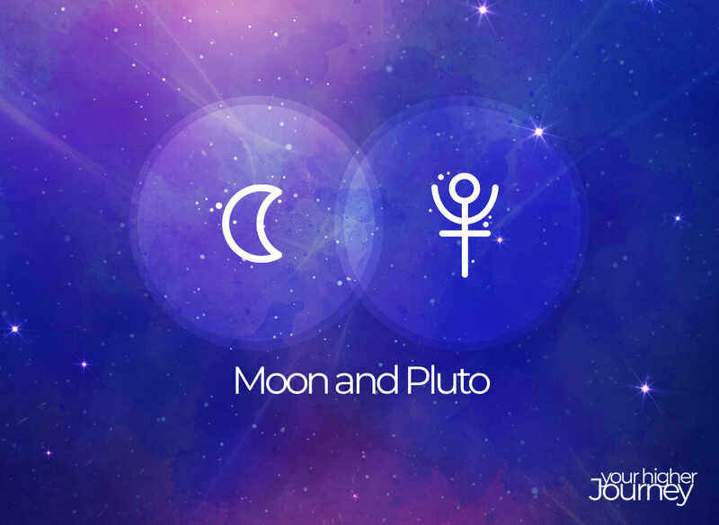 Moon and Pluto