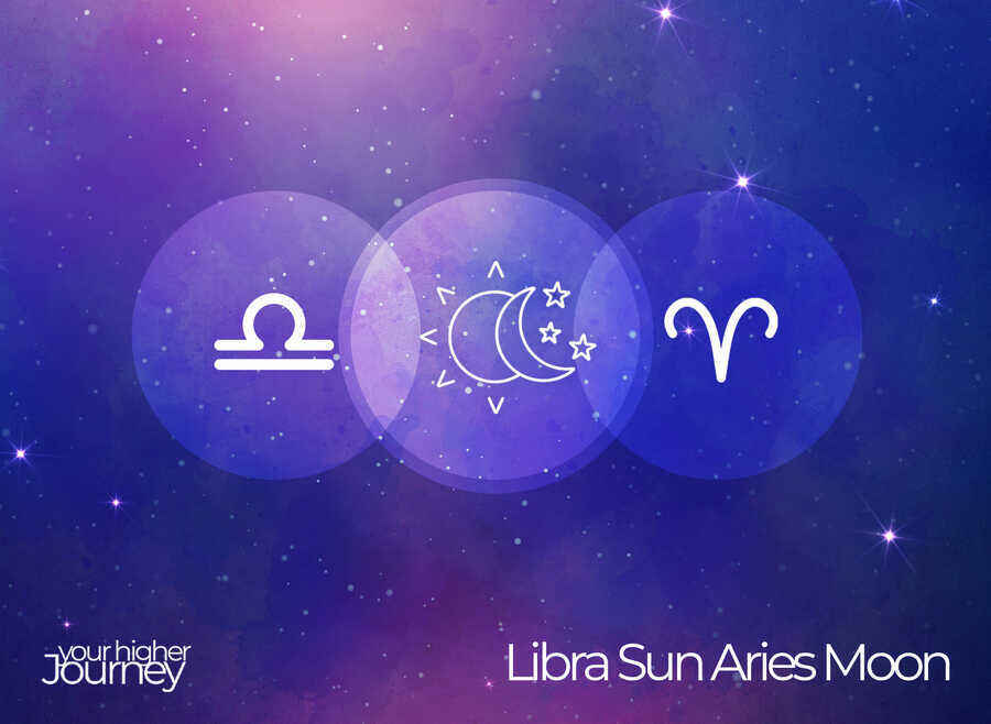 Aries and Libra Sun and Moon Tattoo - wide 1