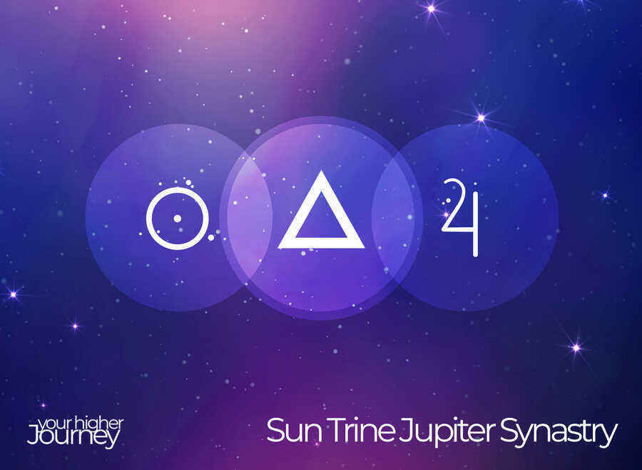 Sun Trine Jupiter Synastry