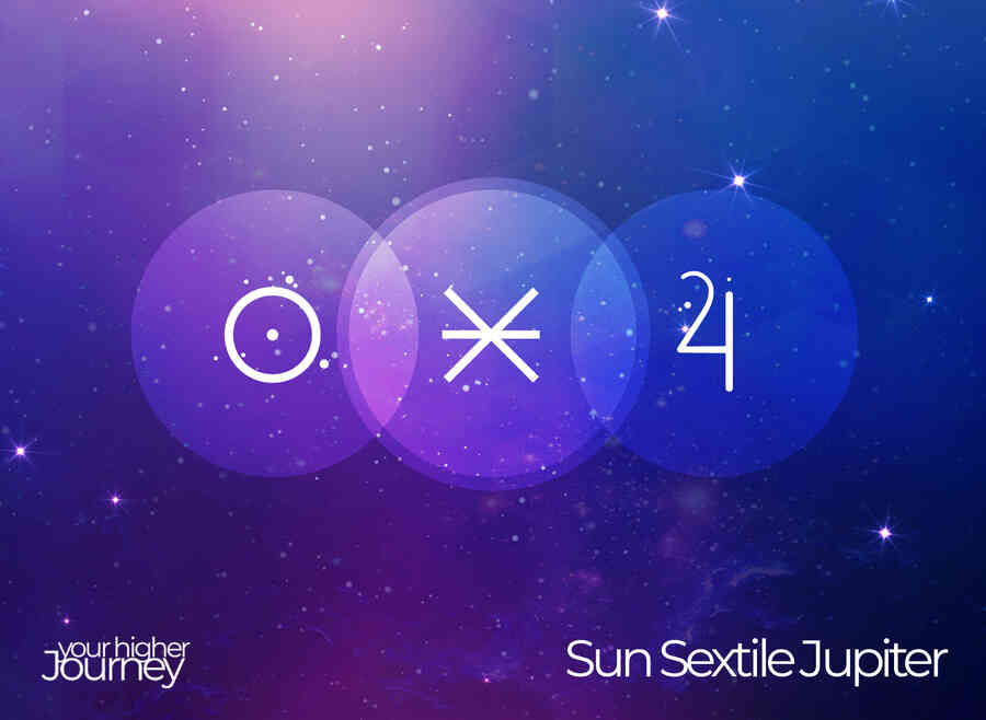 Sun Sextile Jupiter