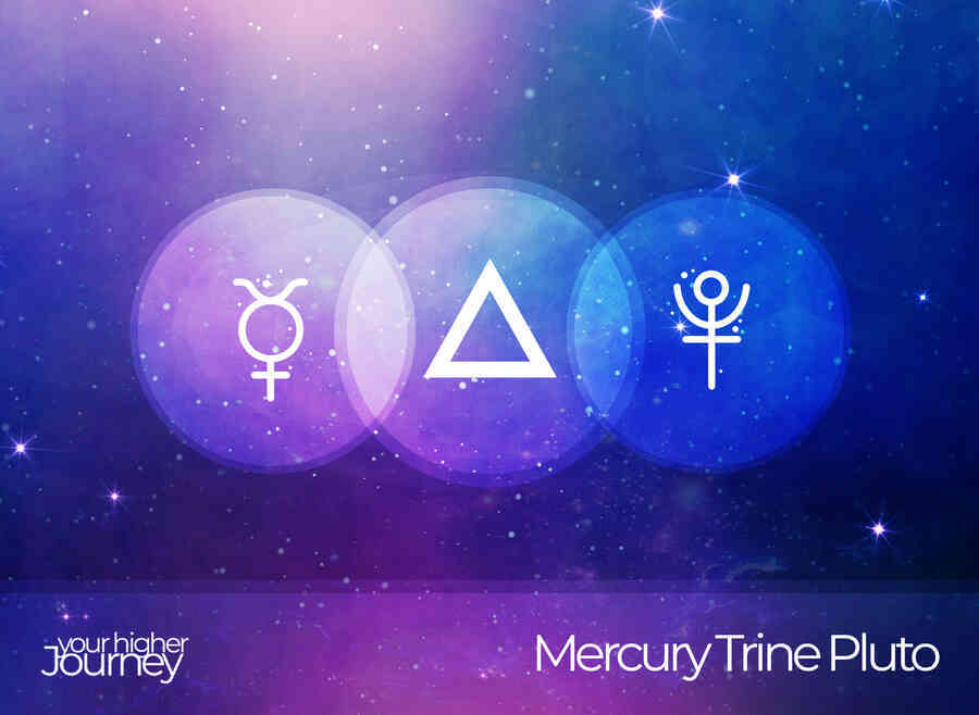 Mercury Trine Pluto